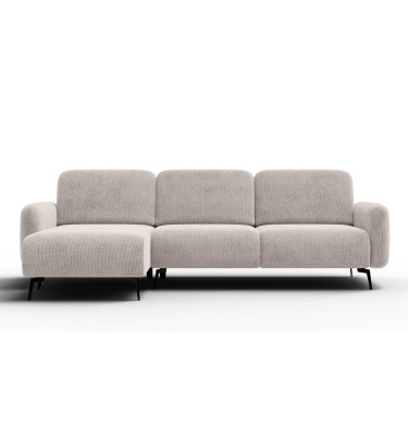 Ecksofa 4-Sitzer links FEBE, beige