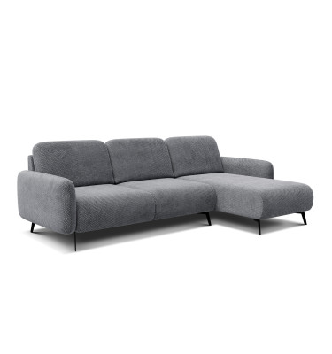 Ecksofa 4-Sitzer rechts FEBE, grau
