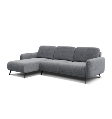 Ecksofa 4-Sitzer links FEBE, grau