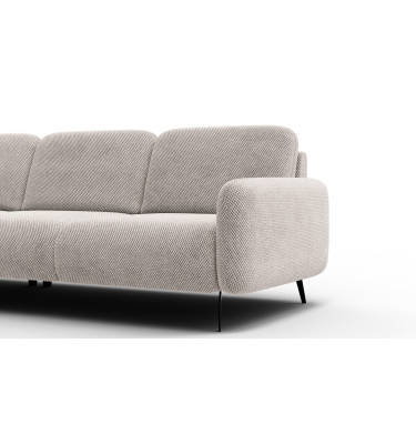 Ecksofa 4-Sitzer links FEBE, beige