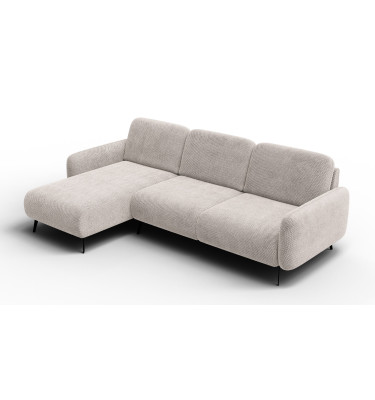 Ecksofa 4-Sitzer links FEBE, beige