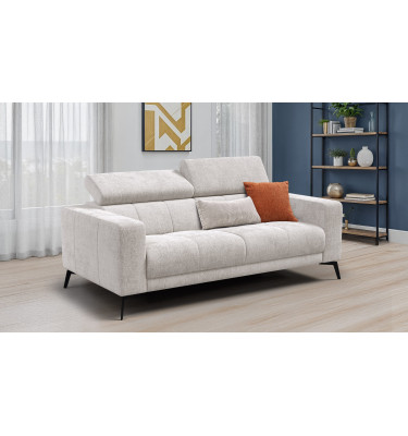 Sofa 3-Sitzer MORELLO, creme