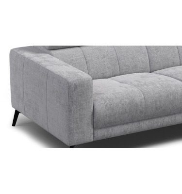 Sofa 3-Sitzer MORELLO, hellgrau