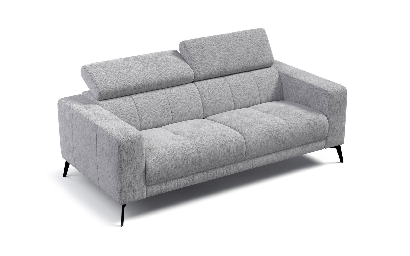 Sofa 3-Sitzer MORELLO, hellgrau