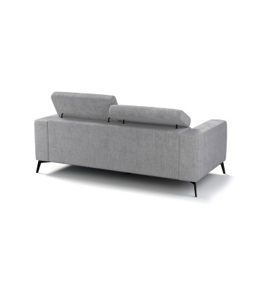 Sofa 3-Sitzer MORELLO, hellgrau