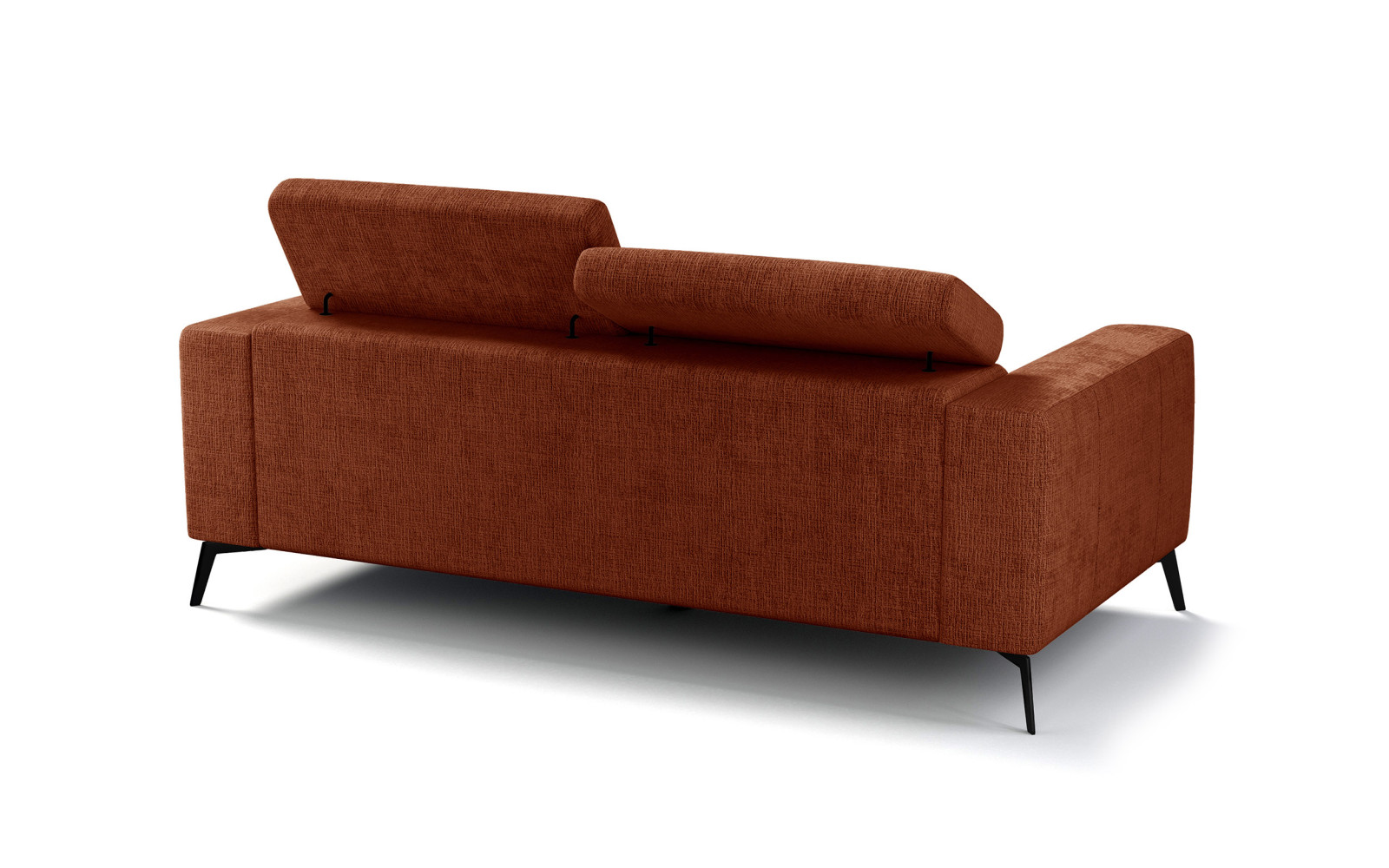 Sofa 3-Sitzer MORELLO, rostrot