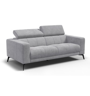 Sofa 3-Sitzer MORELLO, hellgrau