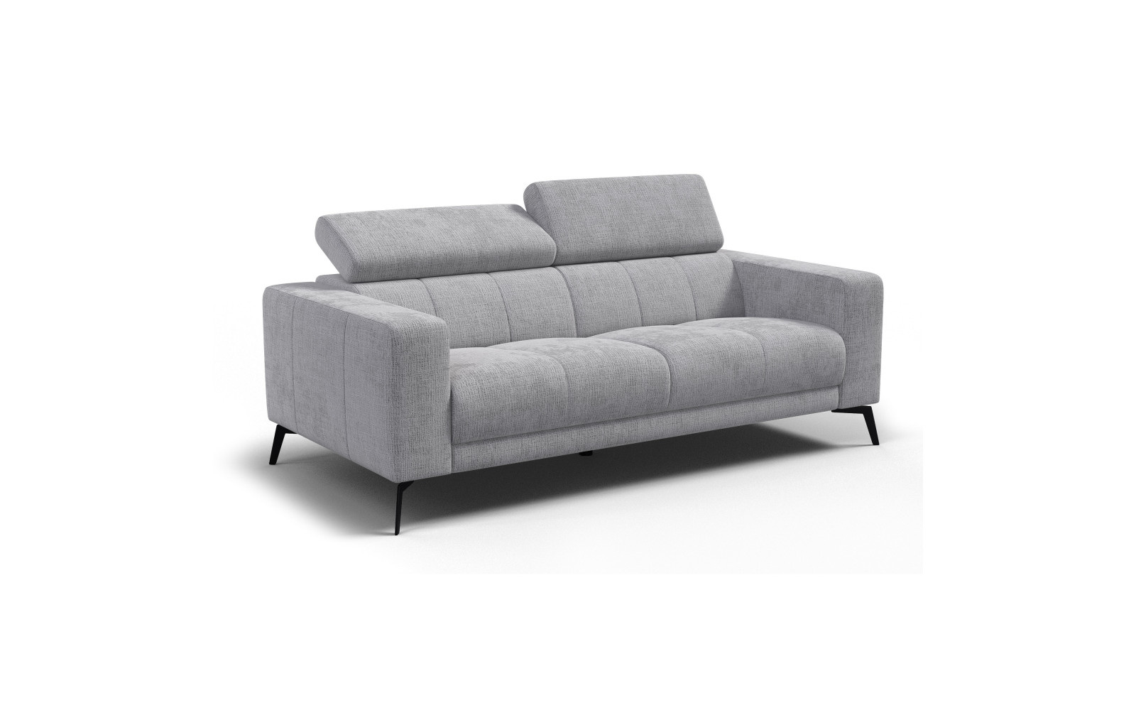 Sofa 3-Sitzer MORELLO, hellgrau