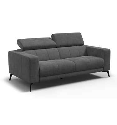 Sofa 3-Sitzer MORELLO, dunkelgrau