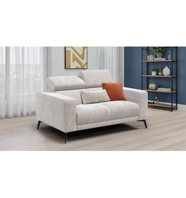 Sofa 2-Sitzer MORELLO, creme