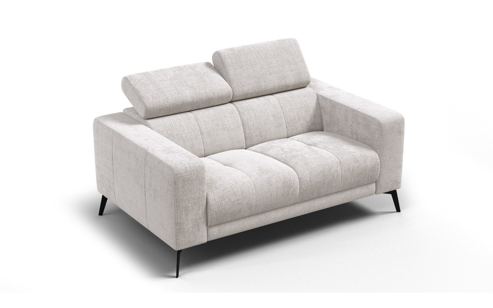 Sofa 2-Sitzer MORELLO, creme