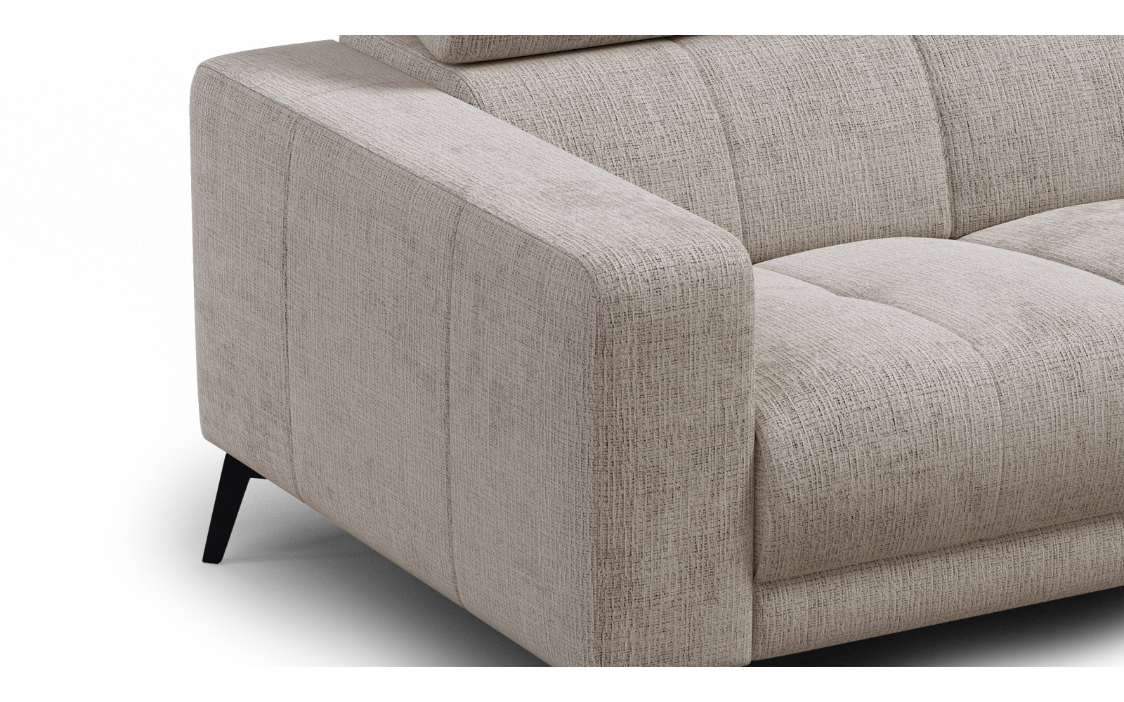 Sofa 2-Sitzer MORELLO, beige