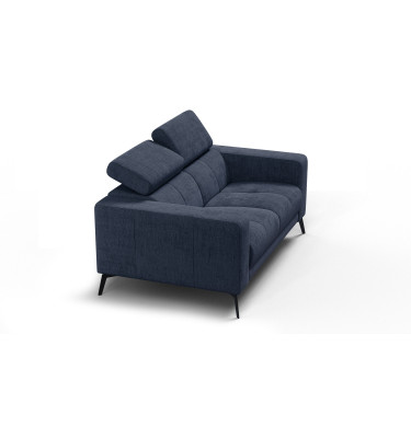 Sofa 2-Sitzer MORELLO, marineblau