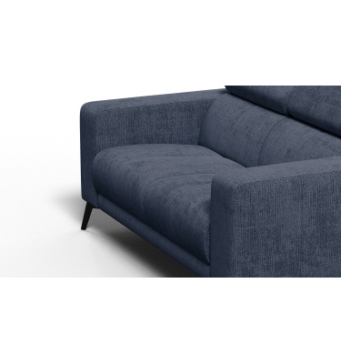 Sofa 2-Sitzer MORELLO, marineblau