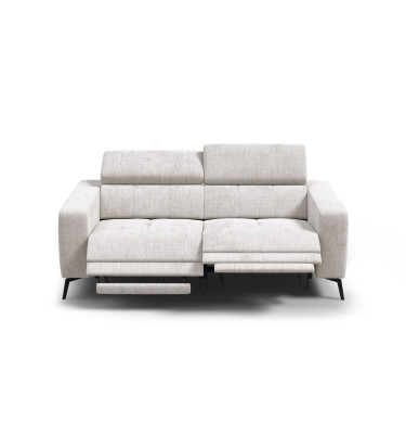 Relaxsofa 3-Sitzer MORELLO, creme, 2 x Relax Zero Gravity