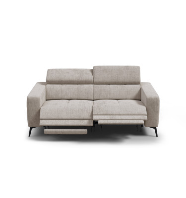 Relaxsofa 3-Sitzer MORELLO, beige, 2 x Relax Zero Gravity