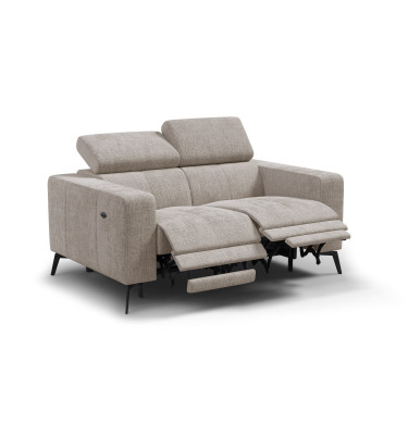 Relaxsofa 2-Sitzer MORELLO, beige, 2 x Relax Zero Gravity