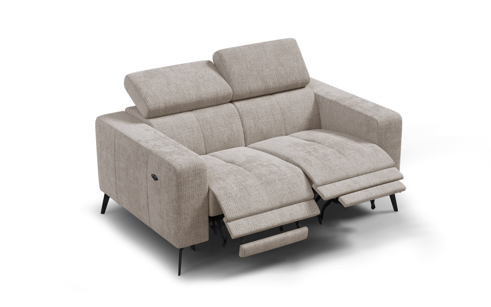 Relaxsofa 2-Sitzer MORELLO, beige, 2 x Relax Zero Gravity