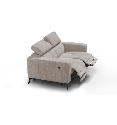 Relaxsofa 2-Sitzer MORELLO, beige, 2 x Relax Zero Gravity