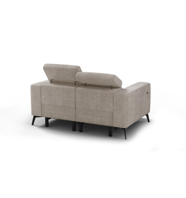 Relaxsofa 2-Sitzer MORELLO, beige, 2 x Relax Zero Gravity
