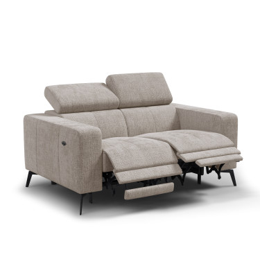 Relaxsofa 2-Sitzer MORELLO, beige, 2 x Relax Zero Gravity