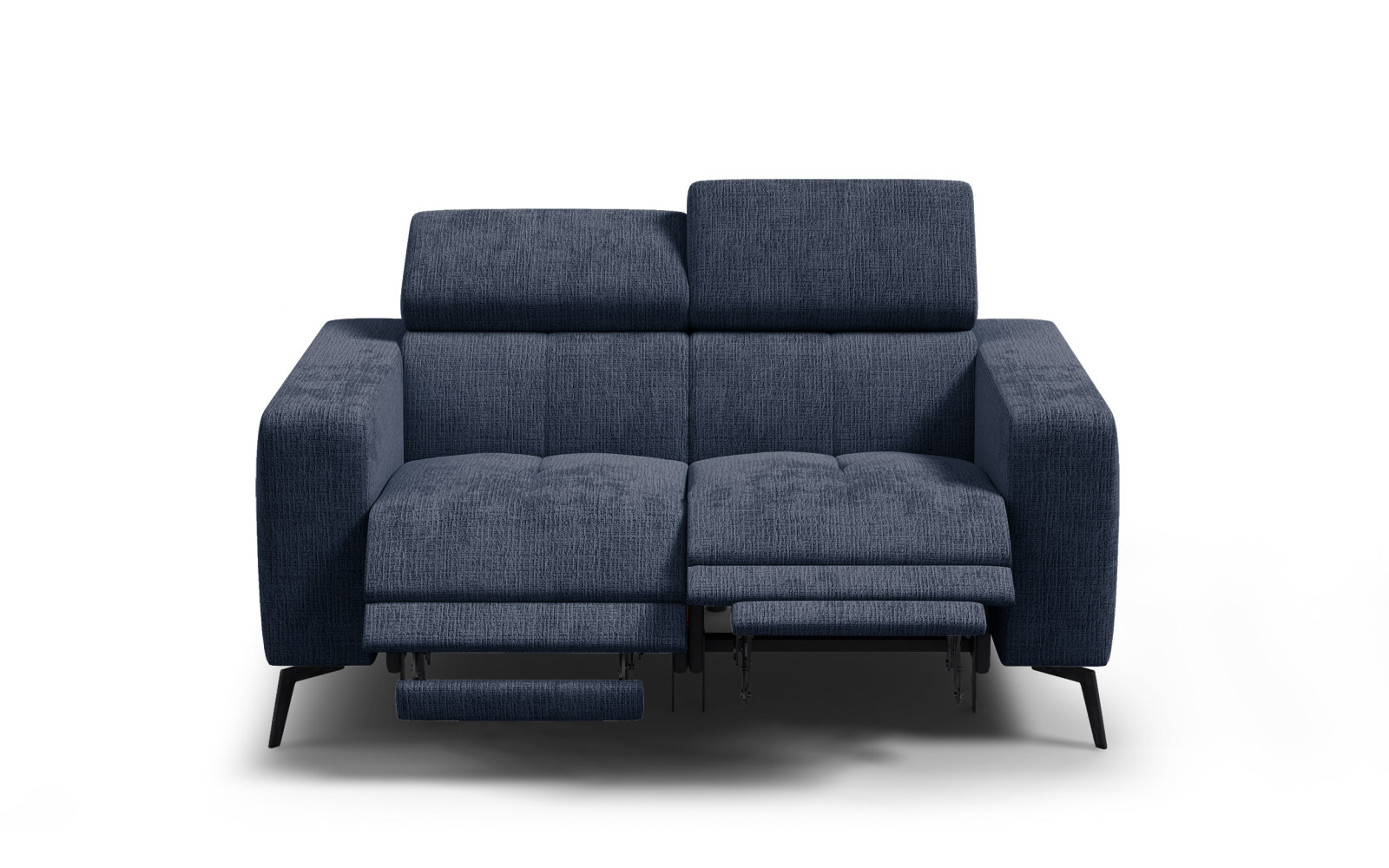 Relaxsofa 2-Sitzer MORELLO, marineblau, 2 x Relax Zero Gravity
