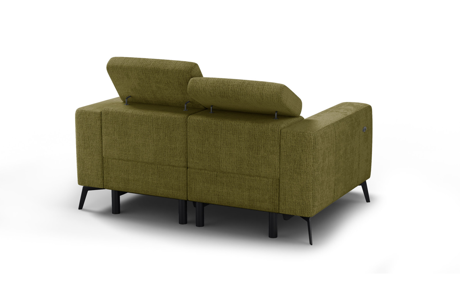Relaxsofa 2-Sitzer MORELLO, olive, 2 x Relax Zero Gravity