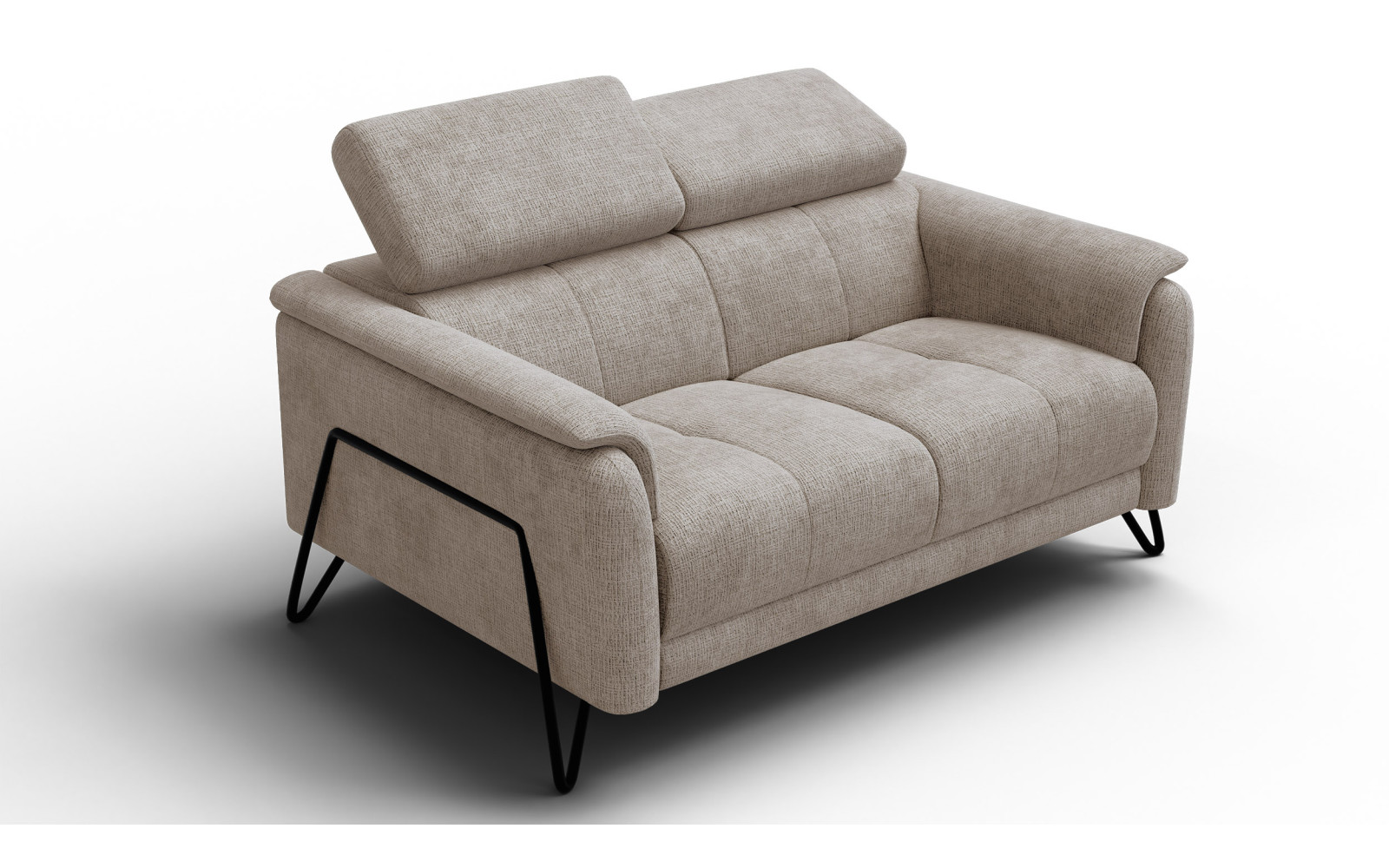 Sofa 2-Sitzer RODEN, beige
