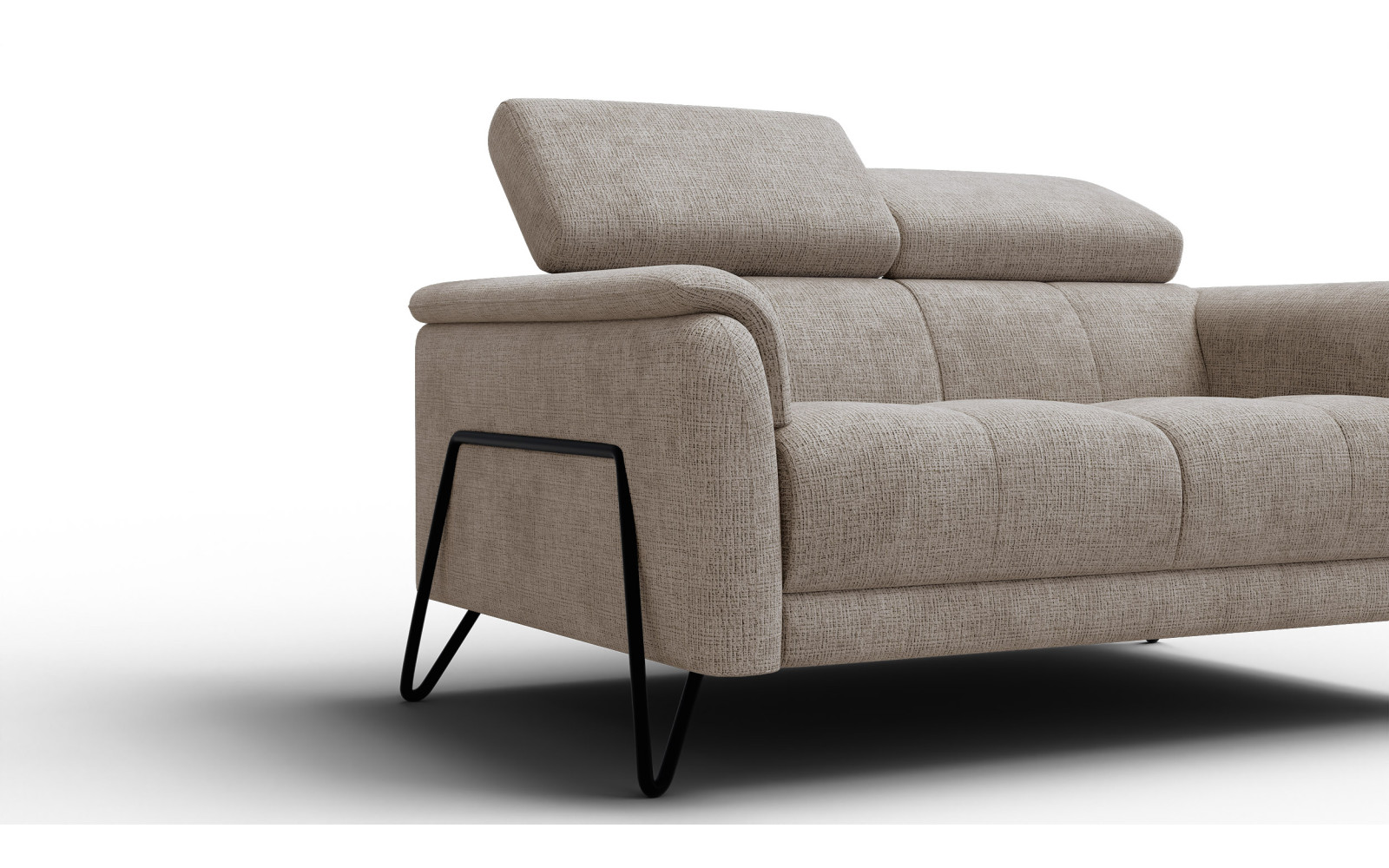 Sofa 2-Sitzer RODEN, beige