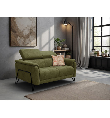Sofa 2-Sitzer RODEN, olive