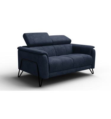 Sofa 2-Sitzer RODEN, marineblau