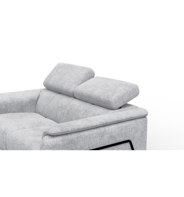 Sofa 2-Sitzer RODEN, hellgrau