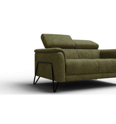 Sofa 2-Sitzer RODEN, olive