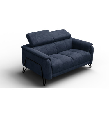 Sofa 2-Sitzer RODEN, marineblau