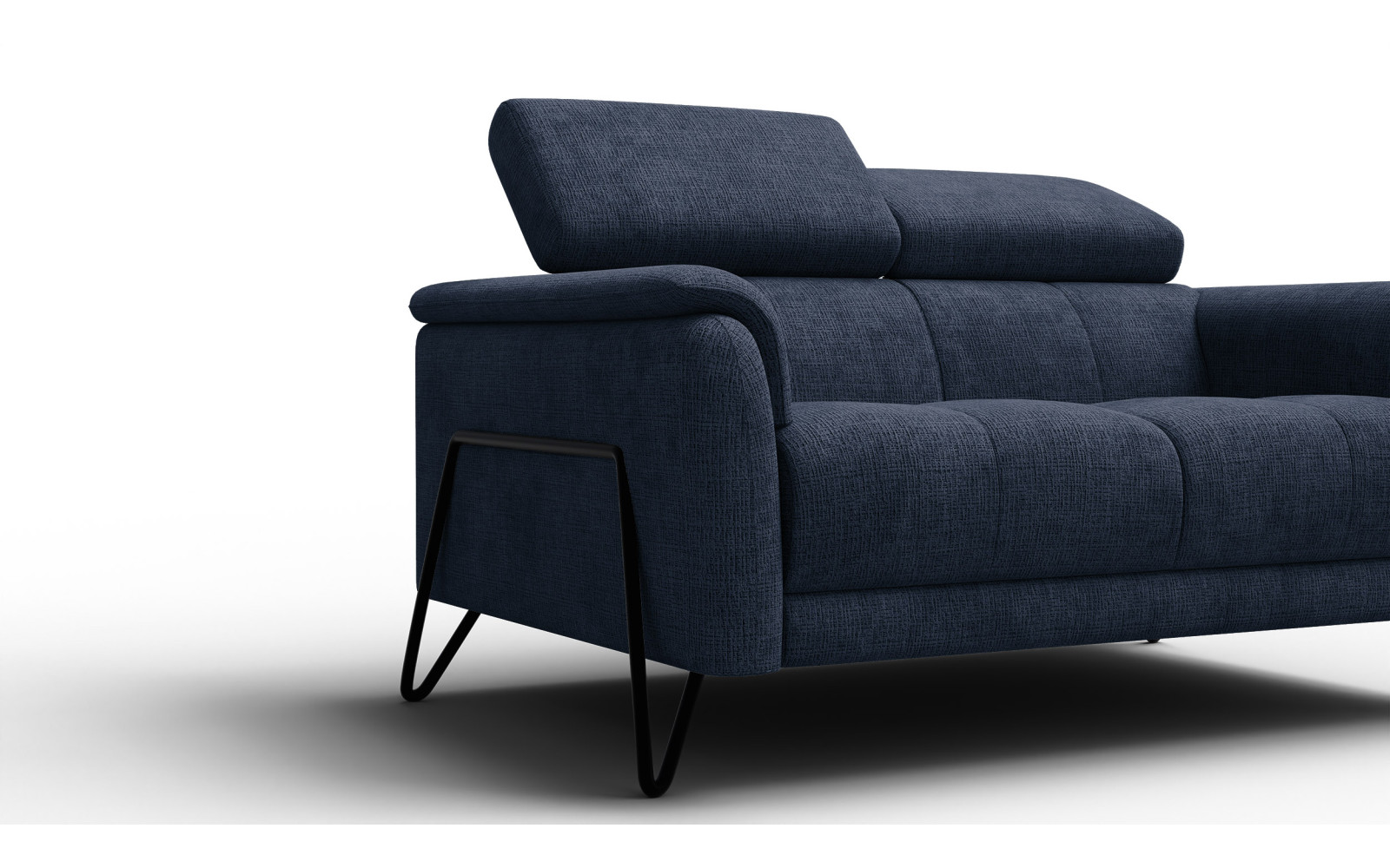 Sofa 2-Sitzer RODEN, marineblau