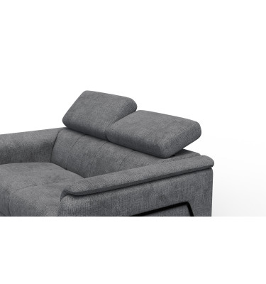 Sofa 2-Sitzer RODEN, dunkelgrau