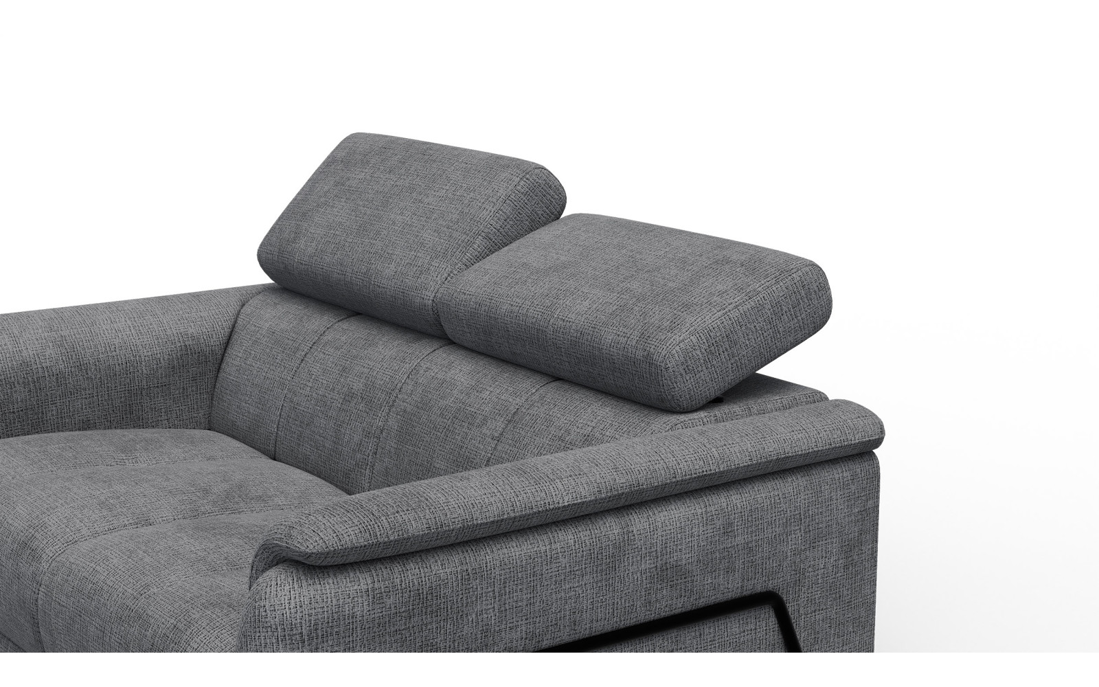 Sofa 2-Sitzer RODEN, dunkelgrau