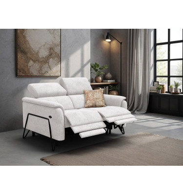 Relaxsofa 2-Sitzer RODEN, creme