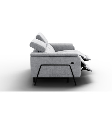Relaxsofa 2-Sitzer RODEN, hellgrau