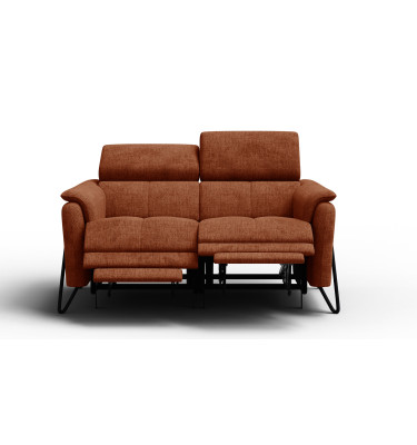 Relaxsofa 2-Sitzer RODEN, rostrot