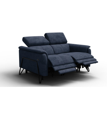 Relaxsofa 2-Sitzer RODEN, marineblau