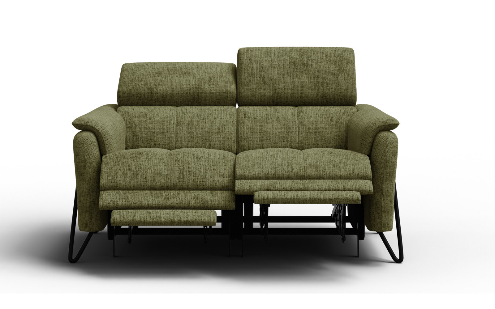 Relaxsofa 2-Sitzer RODEN, olive