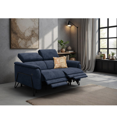 Relaxsofa 2-Sitzer RODEN, marineblau