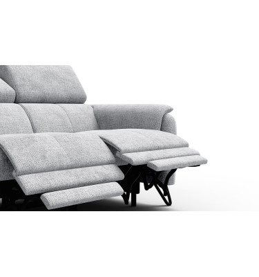 Relaxsofa 2-Sitzer RODEN, hellgrau