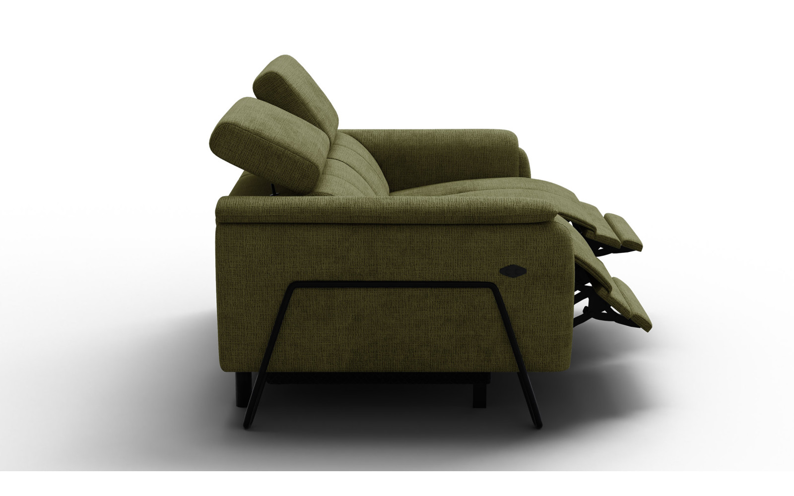 Relaxsofa 2-Sitzer RODEN, olive