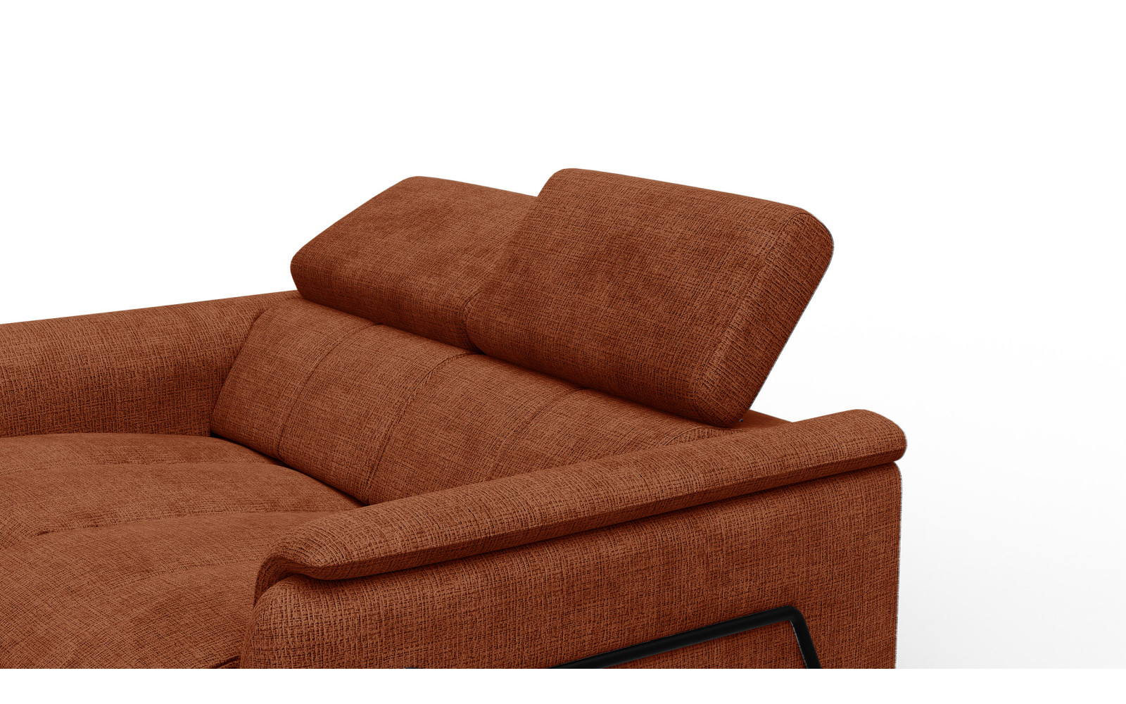 Relaxsofa 2-Sitzer RODEN, rostrot