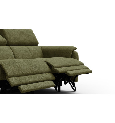 Relaxsofa 2-Sitzer RODEN, olive