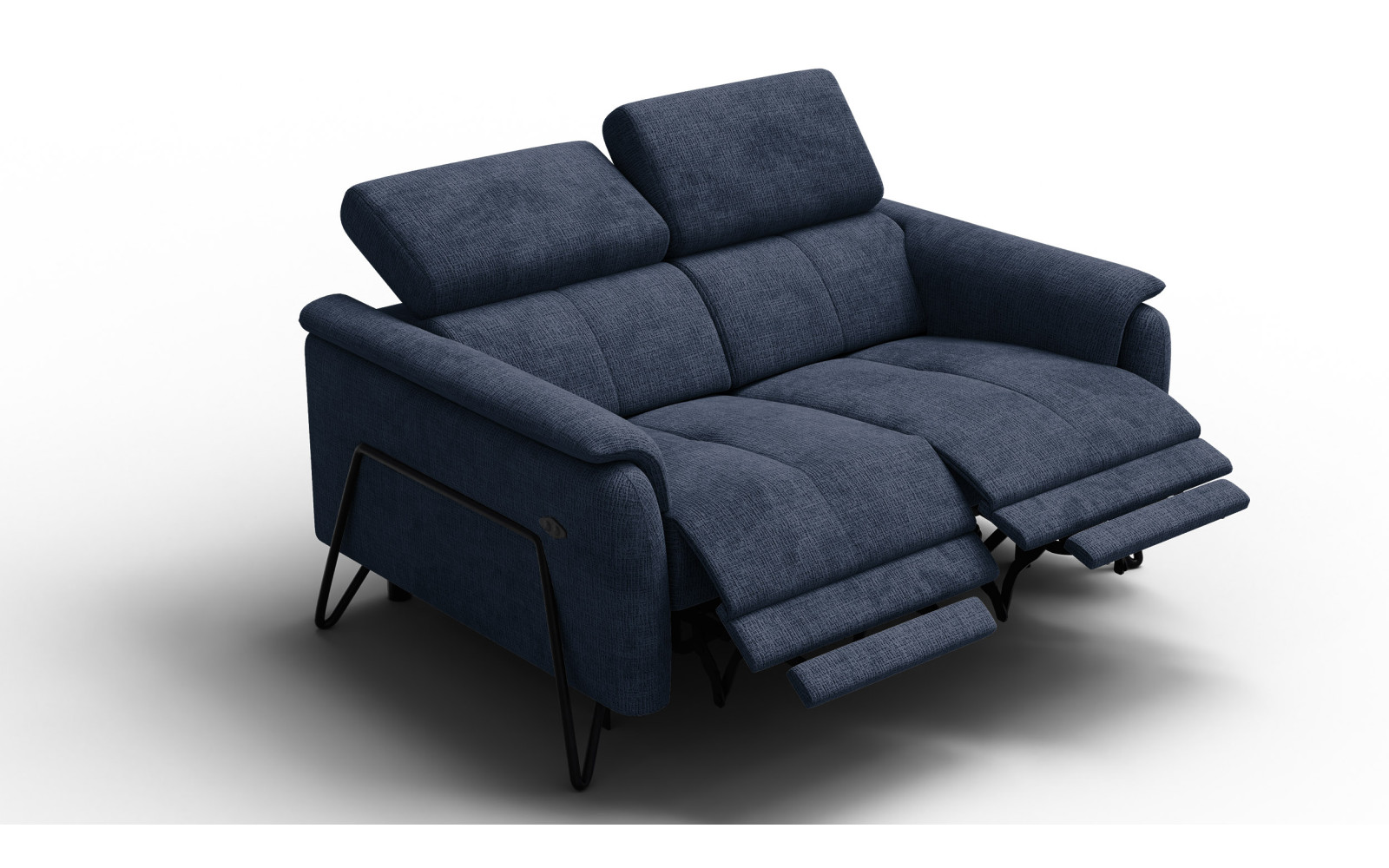 Relaxsofa 2-Sitzer RODEN, marineblau