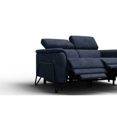 Relaxsofa 2-Sitzer RODEN, marineblau