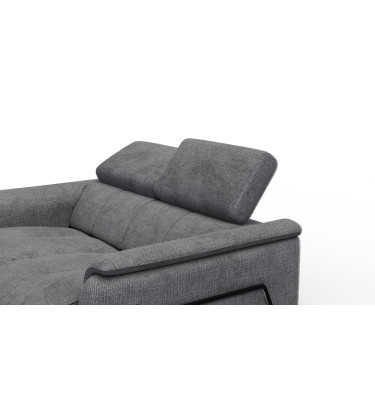 Relaxsofa 2-Sitzer RODEN, dunkelgrau